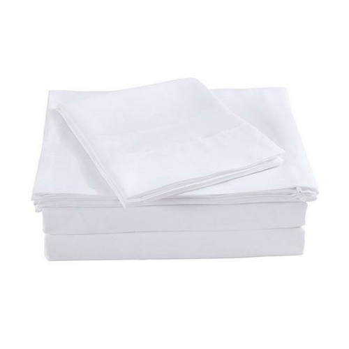 Royal Comfort Bamboo Blended Sheet Pillowcases Set King White