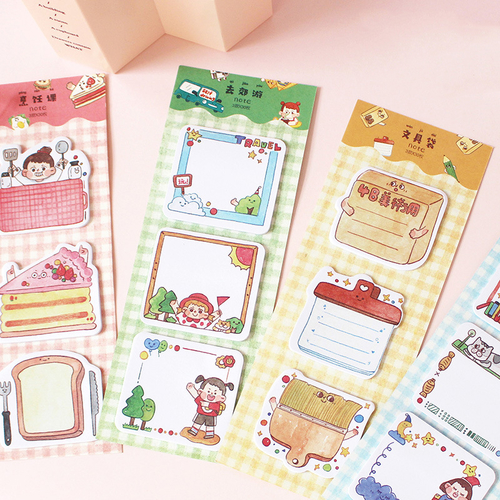Cute Life Stationery Cook Sticky Note
