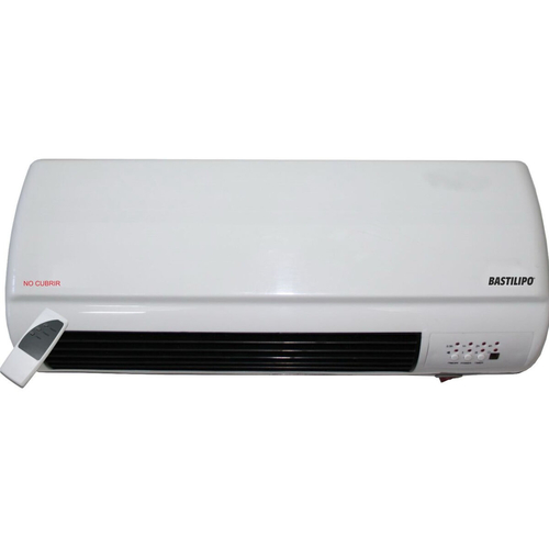 Ceramic Wall-mounted Fan Heater Bastilipo CS2000 2000W Silver White