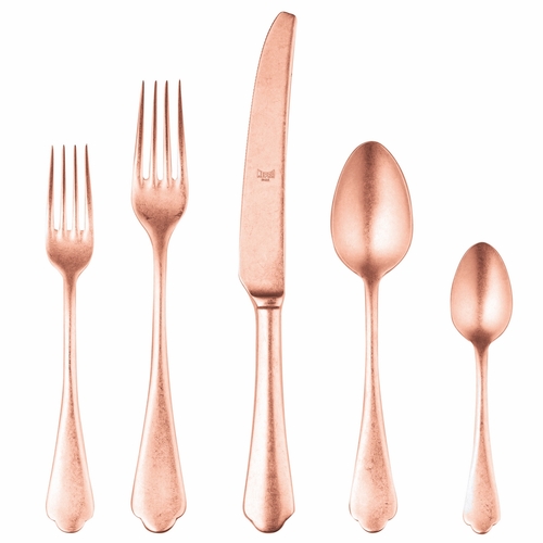 CUTLERY SET 5 PCS DOLCE VITA PEWTER BRONZE