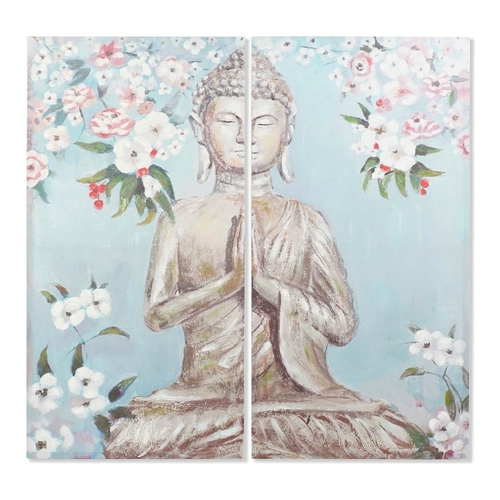 Painting DKD Home Decor CU-181694 Canvas Buddha Oriental (140 x 3 x
