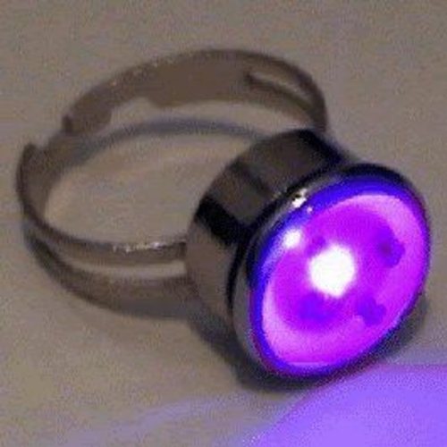 Blinkee 970000 Electronic Mood Ring 2 Flashing Body Light Lapel Pins