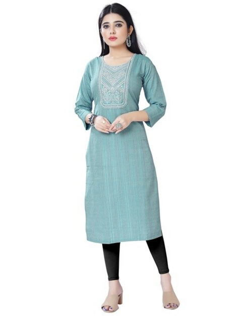 Ladies Cotton Slub Printed Kurti