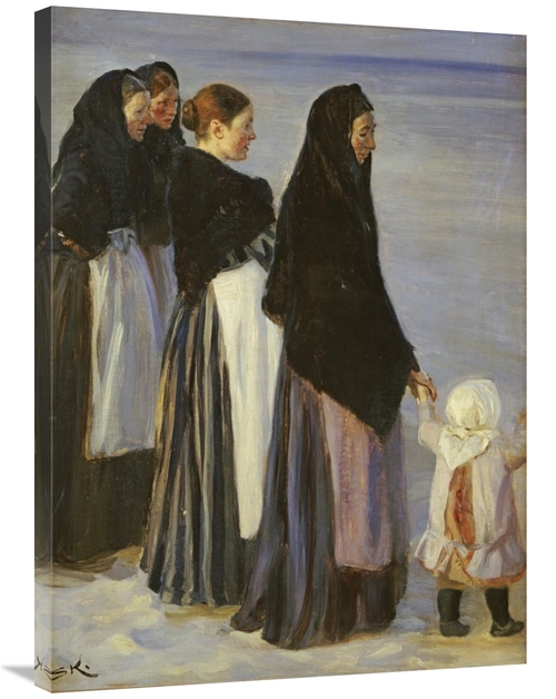 Global Gallery GCS-268202-36-142 36 in. The Departure of the Fishing F