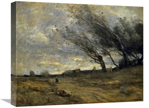 Global Gallery GCS-281909-22-142 22 in. A Gust of Wind Art Print - Jea