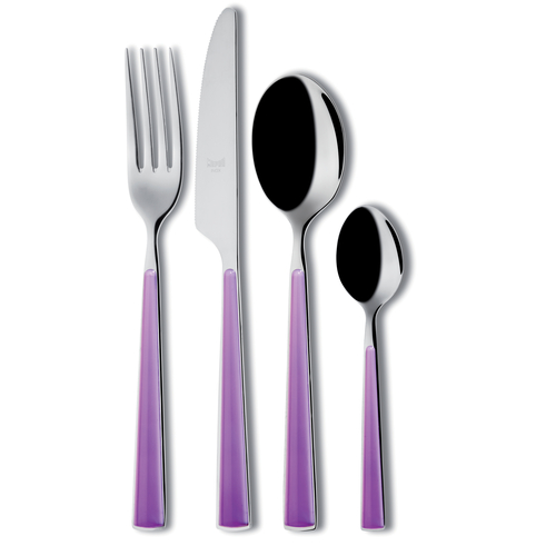 CUTLERY SET 24PCS PRIMAVERA   LILAC