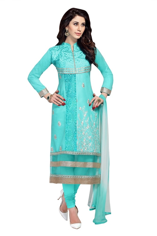 Women's Women's Cotton Embroidered Dress Material