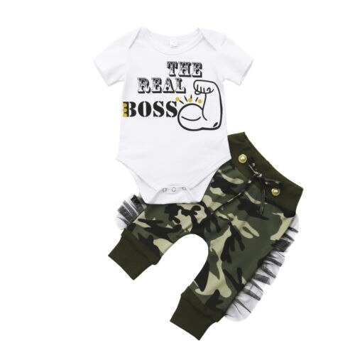 Brand New Casual Newborn Baby Boys Summer