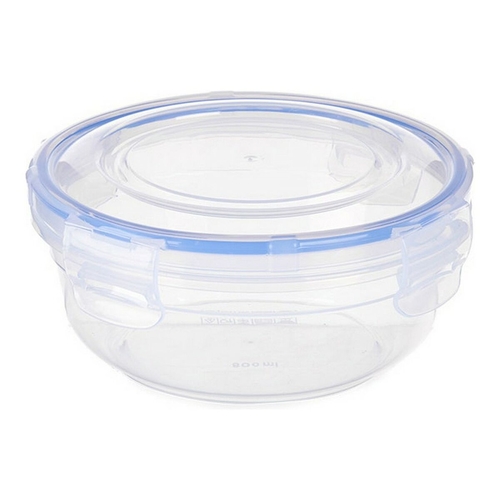 Set of 6 lunch boxes Transparent polypropylene (15,5 x 7,5 x 15,5 cm)