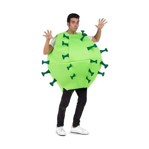 Costume for Adults My Other Me One size Coronavirus COVID-19 Green