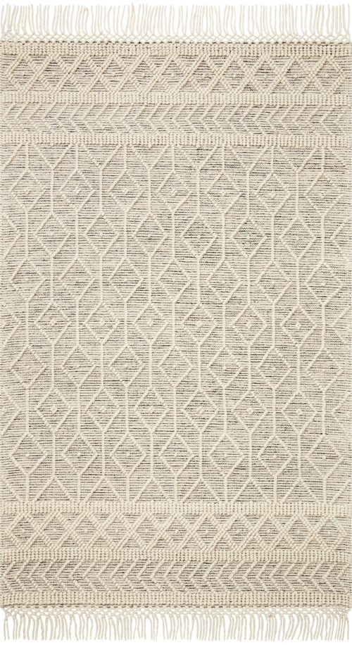 Loloi Rugs NOELNOE-02IVBL160S 18 x 18 in. Noelle Contemporary Rectangl