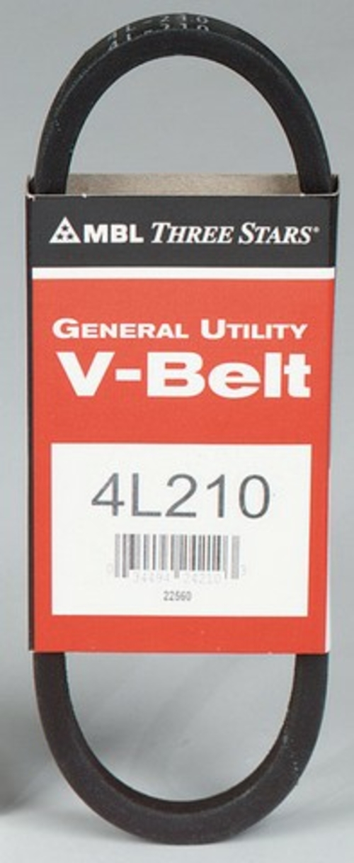 MBL Corporation 4L210A 0.5 x 21 in. Utility V-Belt