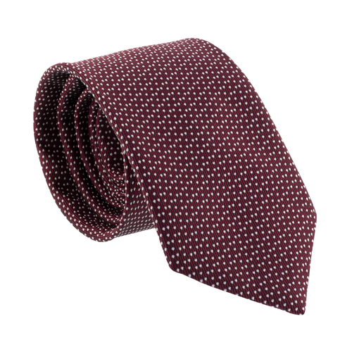 Burgundy Milano Silk Tie