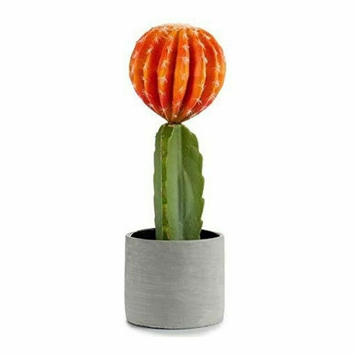 Cactus Orange Plastic Cactus (13 x 41 x 13 cm)