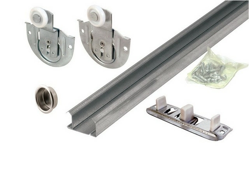 Prime-Line 163589 48 in. Sliding Door Hardware Kit