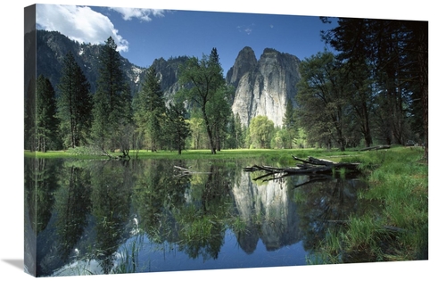 Global Gallery GCS-396592-2030-142 20 x 30 in. Granite Reflecting in P