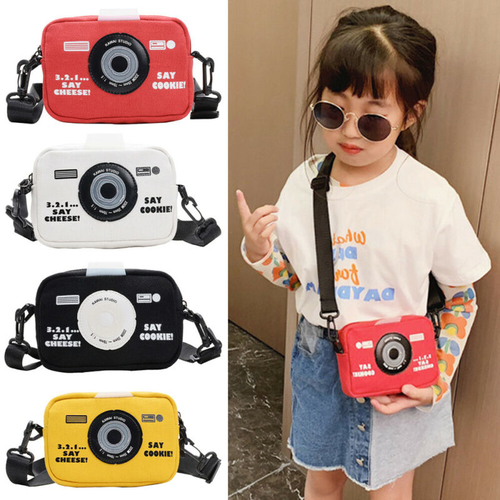 2019 Fashion Kids Messenger Bags Camera Print Bag