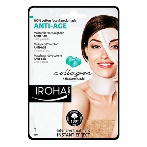 Anti-Ageing Revitalising Mask Cotton Face & Neck Iroha Cotton Face