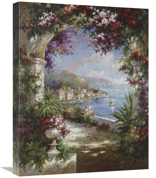Global Gallery GCS-121149-2024-142 20 x 24 in. Floral Vista Art Print 
