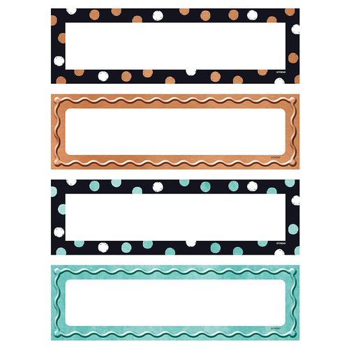 Trend Enterprises T-69960 2.87 x 9.5 in. I Heart Metal Dots & Embossed