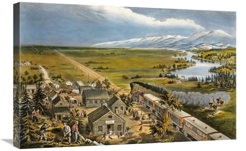 Global Gallery GCS-266130-30-142 30 in. Across the Continent Art Print