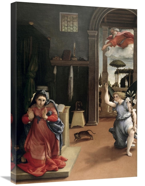Global Gallery GCS-278263-30-142 30 in. Annunciation Art Print - Loren