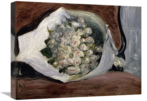Global Gallery GCS-279621-22-142 22 in. Bouquet in a Chair Art Print -