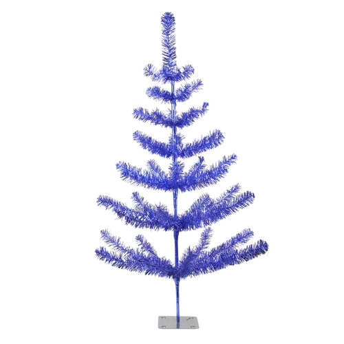 Northlight 32913320 3 ft. Blue Tinsel Pine Artificial Christmas Twig T