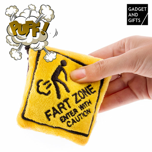 Gadget and Gifts Fart Zone Key Ring