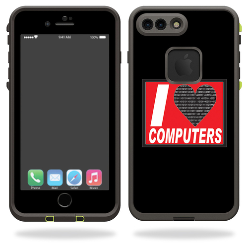 MightySkins LIFIP7PL-Love Computers Skin for Lifeproof iPhone 7 Plus -