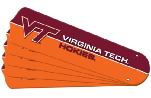 Ceiling Fan Designers 7990-VAT New NCAA VIRGINIA TECH HOKIES 52 in. Ce