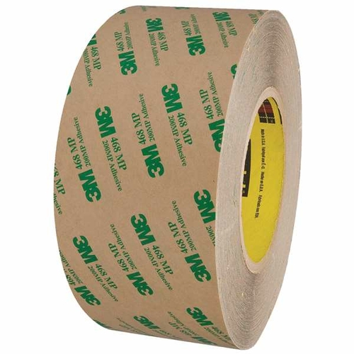 3M T9674681PK Adhesive Transfer Tape Hand Rolls, 3 in. x 60 Yards