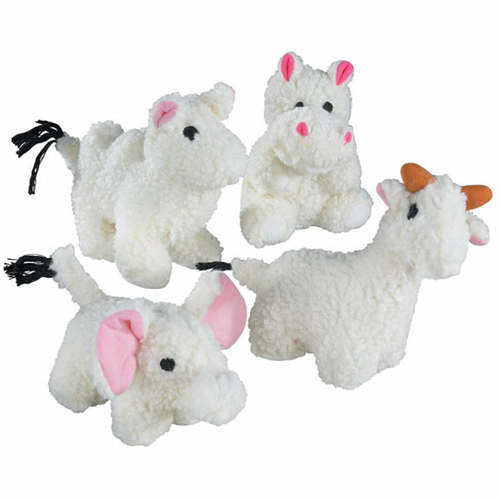 Pet Pals ZW263 14 Zanies Fleecy Friend Toy Llama 7.5 In