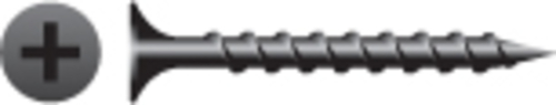 Strong-Point 620C 6 x 2 in. Phillips Bugle Head Screws Coarse Thread  