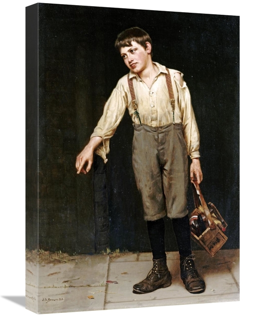 Global Gallery GCS-267795-22-142 22 in. Shoeshine Boy Art Print - John