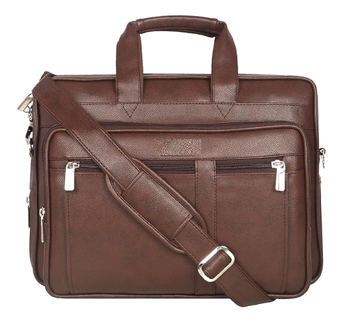 Synthetic Leather Executive Formal Office Laptop Bag (Size-15INCH)