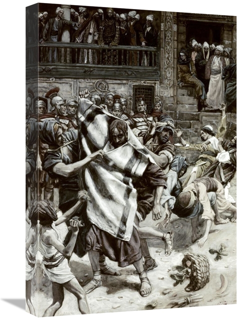 Global Gallery GCS-280357-22-142 22 in. Jesus Before Herod Art Print -