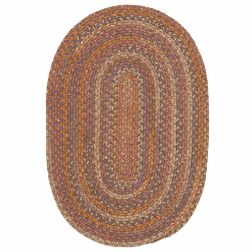 Colonial Mills Rug RU70R024X144 Rustica - Audubon Russet 2 ft. x 12 ft