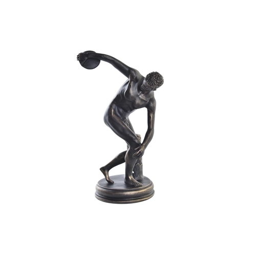 Decorative Figure DKD Home Decor Discobolus Copper Resin (19 x 17 x 34