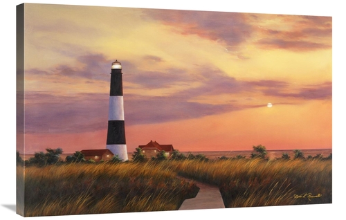 Global Gallery GCS-393936-2436-142 24 x 36 in. Fire Island Lighthouse 