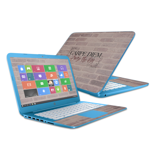 MightySkins HPSTRM142-Carpe Diem 14 in. Skin Decal Wrap for HP Stream 