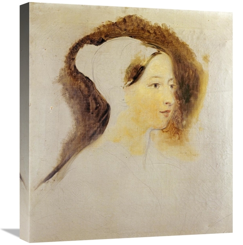 Global Gallery GCS-267575-22-142 22 in. Portrait of Queen Victoria Art