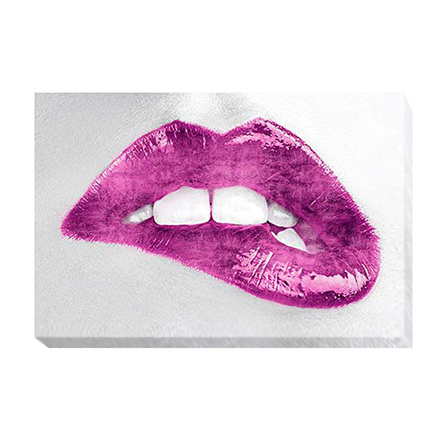 Luscious Pink by Sarah McGuire Custom Gallery-Wrapped Canvas Giclee Ar