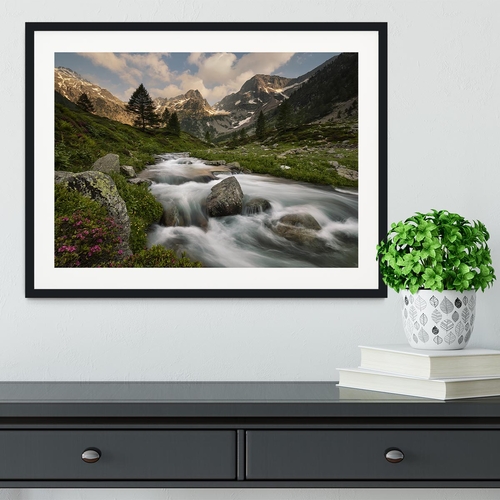 Maritime Alps Park Framed Print