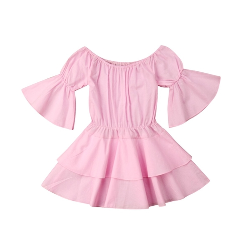 Style Toddler Baby Girls Off Shoulder