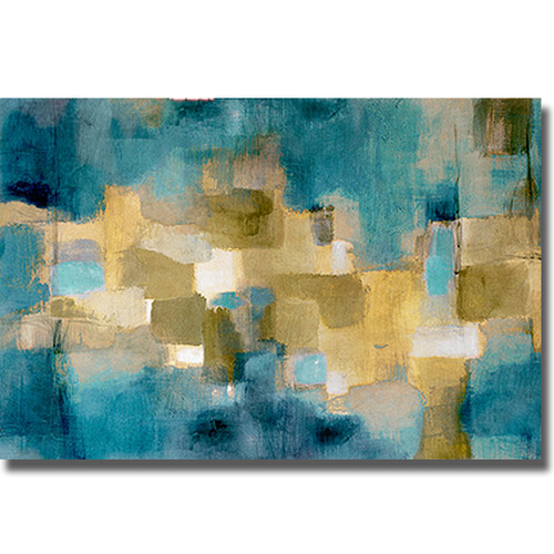 Artistic Home Gallery 2436671S Downtown Blue Sky by Lanie Loreth Premi