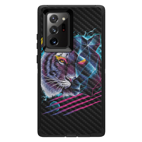 MightySkins CF-OTDSAGNO20UL-Tight Tiger Carbon Fiber Skin for Otterbox