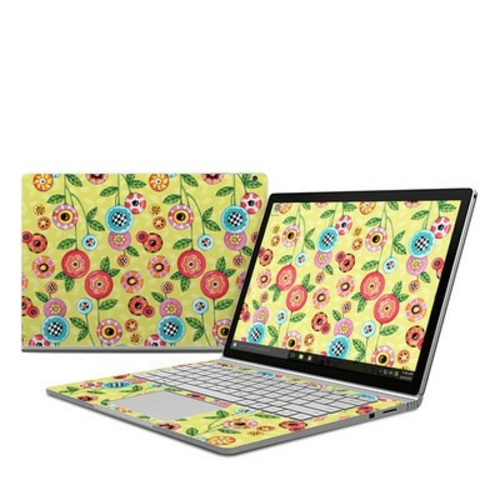 DecalGirl MISB-BFLWRS Microsoft Surface Book Skin - Button Flowers