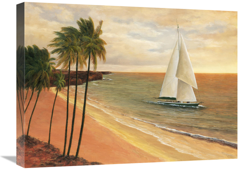 Global Gallery GCS-131390-1824-142 18 x 24 in. Tropical Holiday Art Pr