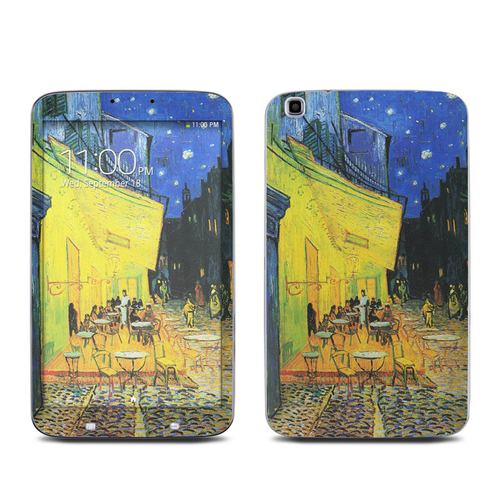 DecalGirl SGT3-VG-CAFETERRACE-NIGHT Samsung Galaxy Tab 3 8in Skin - Ca